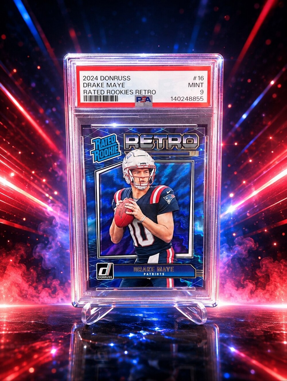 PSA 9 DRAKE MAYE RATED ROOKIE RETRO CARD
